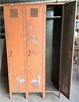 Orange Lockers