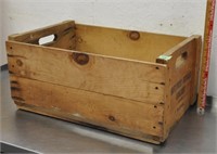 Vintage orchard crate, 22.5x14.5x10.5