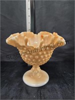 Fenton Pink Pastel Milk Glass