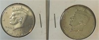 2002PD Kennedy Half Dollars Out of Mint Set