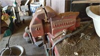 Craftsman Bench Vise on work table