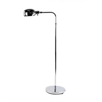 Chrome Adjustable Gooseneck Floor Lamp