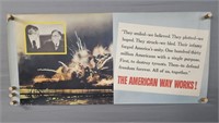 Authentic 1944 The American Way Works Poster