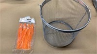 Minnow, basket, and Lures