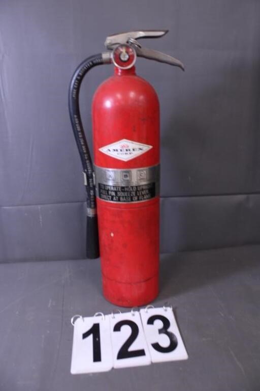 ABC Fire Extinguisher Is Charged