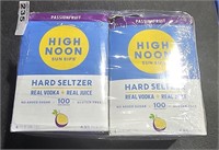 2  4-Pk High Noon Sun Sips Hard Seltzer   No