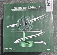 In Box Telescopic Folding Fan