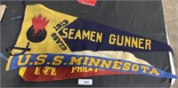 3 Old Military Navy, Zoo Pennants.