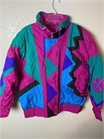 Vintage Colorful Snow Jacket IZZI Color Block