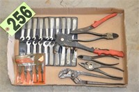 Pliers, pop rivet tool, and more (1 LOT)