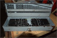Metal Box with Black Coated Drill Bits