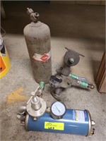 Air Filters and Acetylene Tank