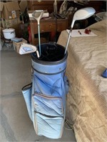 Golf Bag With 3 Clubs