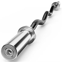 Holleyweb Olympic Barbell Curl Bar EZ Bar