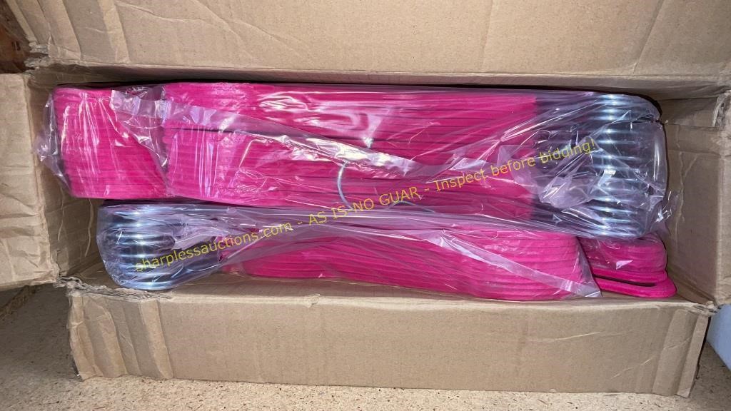 Osto Premium Velvet Hangers, Pink
