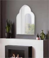 Kate and Laurel Glass Contemporary Mirror