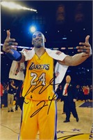 Autograph Basketball Kobe Bryant Photo