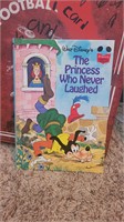 Disney hardcover book. The Princess Who Never