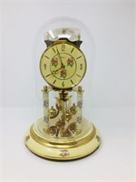 kern quartz anniversary clock - glass dome