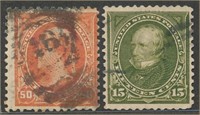 USA #275 & #284 USED AVE-VF