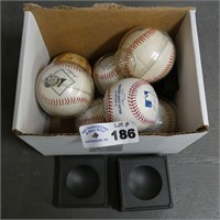 Various Baseballs - Photo Balls