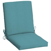 FM1019  Mainstays Outdoor Chair Cushion, 37"L x 19