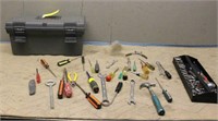 Assortment of Tools in Toolbox