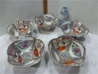 NEW Oriental Bowls 8" Wide - qty 5