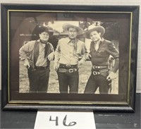 8"x10” b&w still, THREE MESQUITEERS #1 John