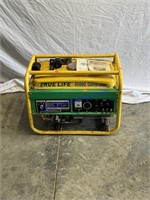 True Life 4500E Gas Generator Battery,turns over