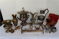 Misc Lot-Brass, Pewter & more