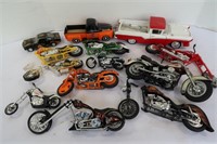 Die Cast & Plastic Cars & Motorcycles