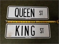 2 street signs