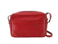 Louis Vuitton Castillian Red Epi Shoulder Bag