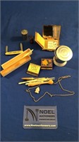 Pocket knife, matches & misc. items