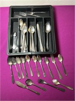 Various Silver Plated Flatware, Vision, Majestic +