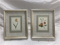 Set of 2 Windsor Floral Art Prints