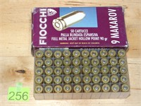 9mm Makarov 90gr Fiocchi Rnds 50ct