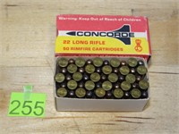 22LR Concorde Rnds 50ct