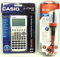 Casio Graphing Calculator & Weller Soldering Iron