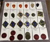 Lot of US Army Infantry Collectible Patches