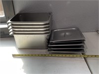 5-10 1/2 x12 1/2 x6 inch steam table pans