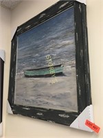 Boat Picture - 30" x 30" - $19