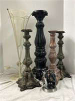 4 Cathedral Candle Holders and More