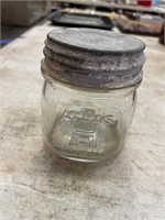 Small altas Glass Jar