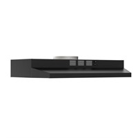 N6024 Black 30 inch Under Cabinet Range Hood