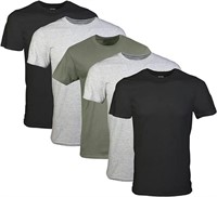 Gildan Mens Platinum Crew T-Shirts Black/Sport