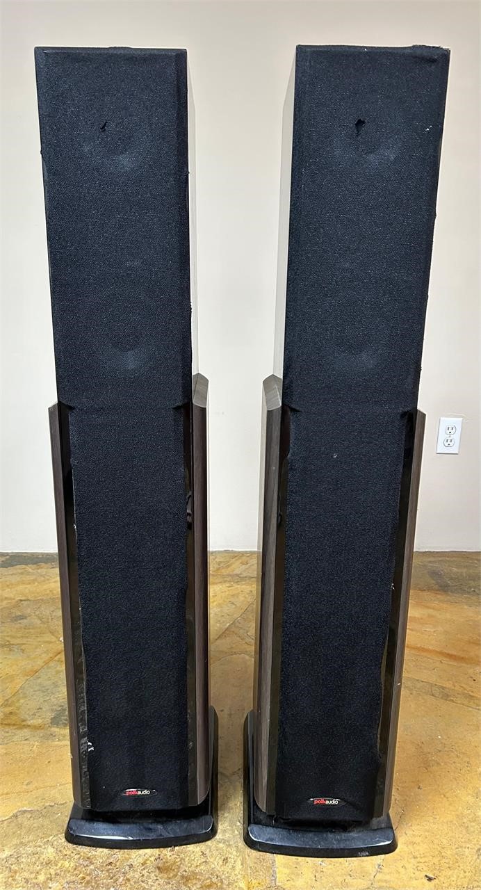 Pair of Polk Audio Speakers.