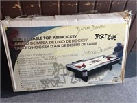 Deluxe Air Hockey Table ~42 x 24 x 12