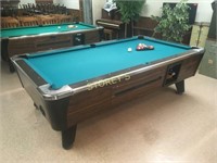 Dynamo Coin Operated Pool Table - ~57 x 100